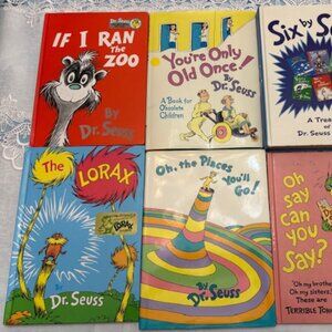 Excellent condition large hardcover Dr Seuss Books
